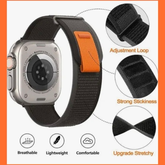 Apple Watch 4 Pack Alpine Loop Nylon Bands - Picture 2 of 4